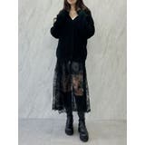 LACE×KNIT LONG CD/レース×ニットロングカーディガン | CALNAMUR | 詳細画像25