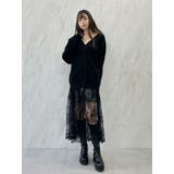LACE×KNIT LONG CD/レース×ニットロングカーディガン | CALNAMUR | 詳細画像27