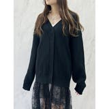 LACE×KNIT LONG CD/レース×ニットロングカーディガン | CALNAMUR | 詳細画像32