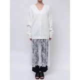 LACE×KNIT LONG CD/レース×ニットロングカーディガン | CALNAMUR | 詳細画像33