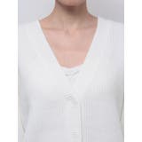 LACE×KNIT LONG CD/レース×ニットロングカーディガン | CALNAMUR | 詳細画像36