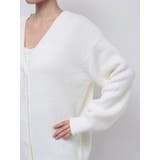 LACE×KNIT LONG CD/レース×ニットロングカーディガン | CALNAMUR | 詳細画像37
