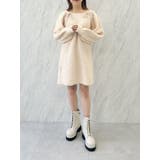 CURLY YARN MINI OP/カーリーヤーンミニワンピース | CALNAMUR | 詳細画像31