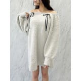 CURLY YARN MINI OP/カーリーヤーンミニワンピース | CALNAMUR | 詳細画像36