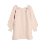 ピンク | CURLY YARN MINI OP/カーリーヤーンミニワンピース | CALNAMUR