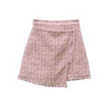 ピンク | TWEED SKIRT PANTS/ツイードスカートパンツ | CALNAMUR