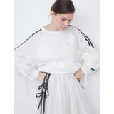 SLEEVE GATHER RIBBON | CALNAMUR | 詳細画像24 