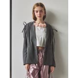 2WAY RIBBON JK/2WAYリボンジャケット | CALNAMUR | 詳細画像1 