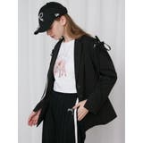 ブラック | 2WAY RIBBON JK/2WAYリボンジャケット | CALNAMUR