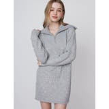 シルバー | TWINKLE SHAGGY KNIT | CALNAMUR
