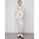 SPANGLE DRAWSTRINGS SK/スパンコールドロストスカート | CALNAMUR | 詳細画像11 