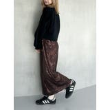 SPANGLE DRAWSTRINGS SK/スパンコールドロストスカート | CALNAMUR | 詳細画像17 