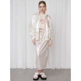 SPANGLE DRAWSTRINGS SK/スパンコールドロストスカート | CALNAMUR | 詳細画像2 