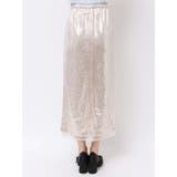 SPANGLE DRAWSTRINGS SK/スパンコールドロストスカート | CALNAMUR | 詳細画像20 