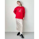 SPANGLE DRAWSTRINGS SK/スパンコールドロストスカート | CALNAMUR | 詳細画像3 