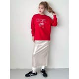 SPANGLE DRAWSTRINGS SK/スパンコールドロストスカート | CALNAMUR | 詳細画像4 