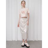 SPANGLE DRAWSTRINGS SK/スパンコールドロストスカート | CALNAMUR | 詳細画像9 