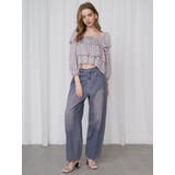 OVERDYE DENIM WIDE PT/オーバーダイデニムワイドパンツ | CALNAMUR | 詳細画像12 