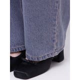 OVERDYE DENIM WIDE PT/オーバーダイデニムワイドパンツ | CALNAMUR | 詳細画像27 
