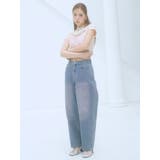 OVERDYE DENIM WIDE PT/オーバーダイデニムワイドパンツ | CALNAMUR | 詳細画像5 