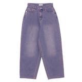 ピンク | OVERDYE DENIM WIDE PT/オーバーダイデニムワイドパンツ | CALNAMUR
