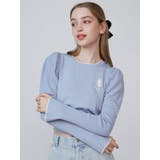 ブルー | OPENWORK CAT KNIT/オープンワークキャットニット | CALNAMUR