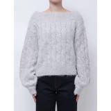 2WAY MIX YARN CABLE KNIT/２WAYヤーンケーブルニット | CALNAMUR | 詳細画像17 