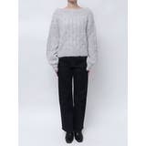 2WAY MIX YARN CABLE KNIT/２WAYヤーンケーブルニット | CALNAMUR | 詳細画像26 