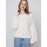 2WAY MIX YARN CABLE KNIT/２WAYヤーンケーブルニット | CALNAMUR | 詳細画像4 