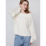 2WAY MIX YARN CABLE KNIT/２WAYヤーンケーブルニット | CALNAMUR | 詳細画像5 