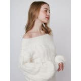 2WAY MIX YARN CABLE KNIT/２WAYヤーンケーブルニット | CALNAMUR | 詳細画像6 
