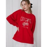 レッド | CRASH CHERRY PRINT | CALNAMUR