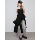 ROSE ASYMMETRIC HEM | CALNAMUR | 詳細画像21 