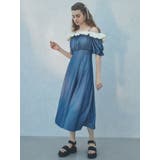 ブルー | BALLOON OFF SHOULDER | CALNAMUR