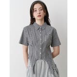 CORSET GINGHAM CHECK | CALNAMUR | 詳細画像10