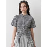 CORSET GINGHAM CHECK | CALNAMUR | 詳細画像14
