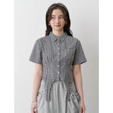 CORSET GINGHAM CHECK | CALNAMUR | 詳細画像15