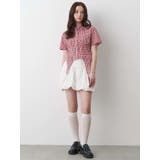 CORSET GINGHAM CHECK | CALNAMUR | 詳細画像18