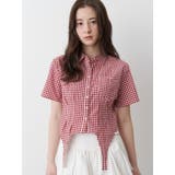 CORSET GINGHAM CHECK | CALNAMUR | 詳細画像2