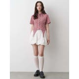 CORSET GINGHAM CHECK | CALNAMUR | 詳細画像20