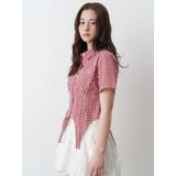 CORSET GINGHAM CHECK | CALNAMUR | 詳細画像7