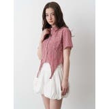 CORSET GINGHAM CHECK | CALNAMUR | 詳細画像8