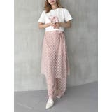 LACE LAYERED SKPT/レースレイヤードスカートパンツ | CALNAMUR | 詳細画像18 
