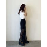 LACE LAYERED SKPT/レースレイヤードスカートパンツ | CALNAMUR | 詳細画像26 