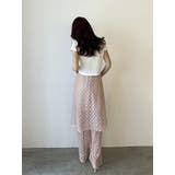 LACE LAYERED SKPT/レースレイヤードスカートパンツ | CALNAMUR | 詳細画像29 