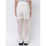 LACE LAYERED SKPT/レースレイヤードスカートパンツ | CALNAMUR | 詳細画像38 