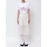 LACE LAYERED SKPT/レースレイヤードスカートパンツ | CALNAMUR | 詳細画像40 