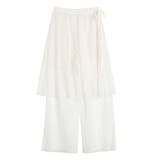 LACE LAYERED SKPT/レースレイヤードスカートパンツ | CALNAMUR | 詳細画像46 