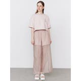 SHEER LAYERED SWEAT | CALNAMUR | 詳細画像10