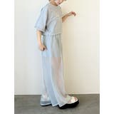 SHEER LAYERED SWEAT | CALNAMUR | 詳細画像17